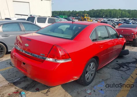 2011 Chevrolet Impala Ls from USA, damaged, VIN 2G1WA5EK4B1165810